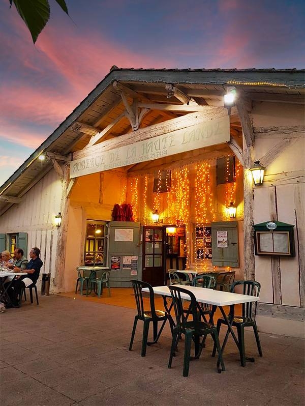 Auberge De La Haute Lande - restaurant Bourideys - bien manger BOURIDEYS